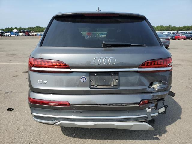 WA1AJAF73MD019677 - 2021 AUDI Q7 PREMIUM GRAY photo 6