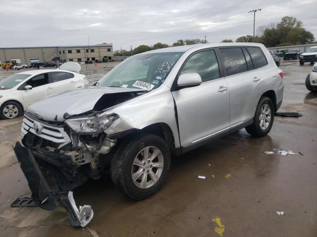 5TDZK3EH1BS046146 - 2011 TOYOTA HIGHLANDER BASE Күміс фото 1