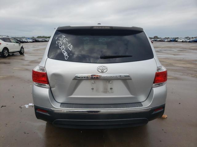 5TDZK3EH1BS046146 - 2011 TOYOTA HIGHLANDER BASE Күміс фото 6