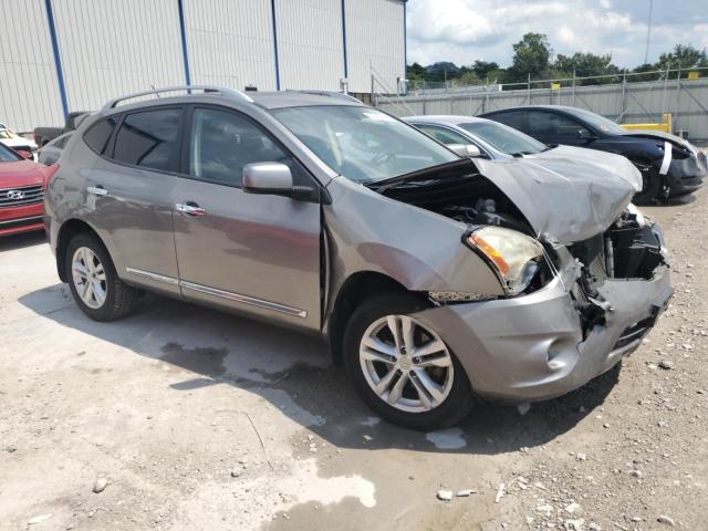 JN8AS5MV2DW628232 - 2013 NISSAN ROGUE S 灰色 照片 4