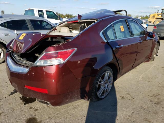 19UUA8F51AA015863 - 2010 ACURA TL BURGUNDY photo 3