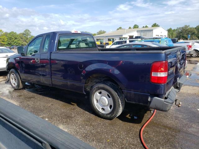 1FTRF12205NB08672 - 2005 FORD F150 BLUE photo 2