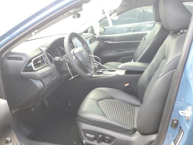 4T1G11AK3PU103039 - 2023 TOYOTA CAMRY SE NIGHT SHADE BLUE photo 7