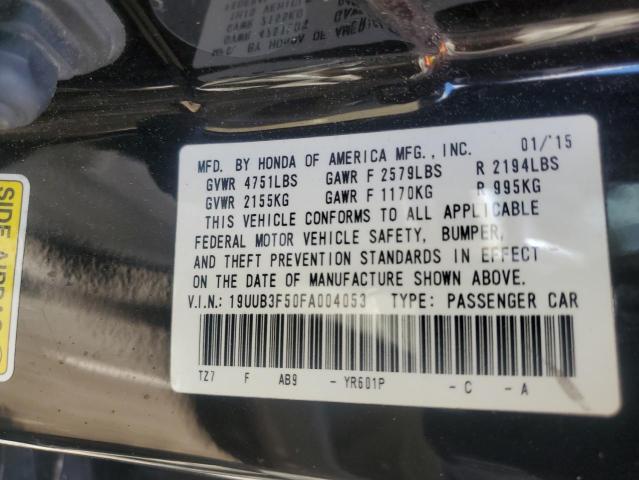 19UUB3F50FA004053 - 2015 ACURA TLX TECH BLACK photo 12