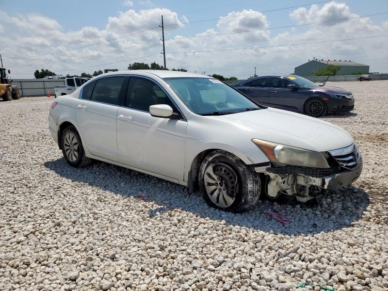 1HGCP2F33CA007675 - 2012 HONDA ACCORD LX თეთრი ფოტო 4