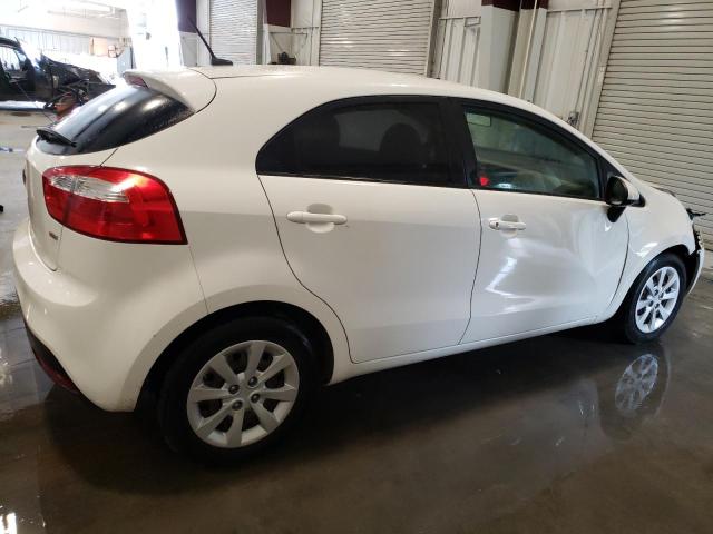 KNADM5A33D6172096 - 2013 KIA RIO LX WHITE photo 3