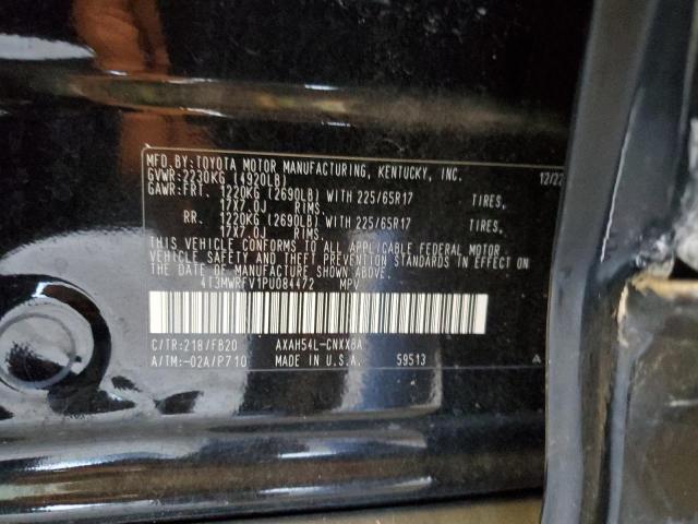 4T3MWRFV1PU084472 - 2023 TOYOTA RAV4 LE Qara foto 14