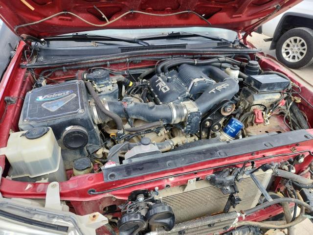 3TMLU4EN6FM185884 - 2015 TOYOTA TACOMA DOUBLE CAB 红色 照片 11