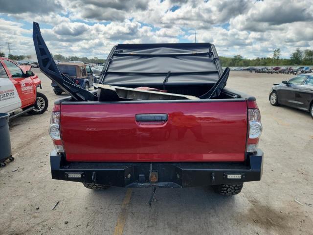 3TMLU4EN6FM185884 - 2015 TOYOTA TACOMA DOUBLE CAB 红色 照片 6