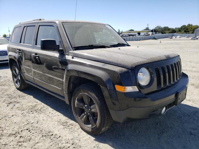 1C4NJPCB0ED618606 - 2014 JEEP PATRIOT LIMITED BLACK photo 4