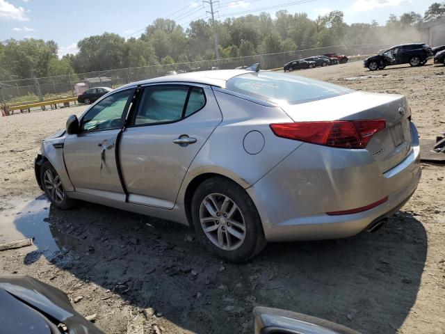 5XXGM4A76DG239966 - 2013 KIA OPTIMA LX SILVER photo 2