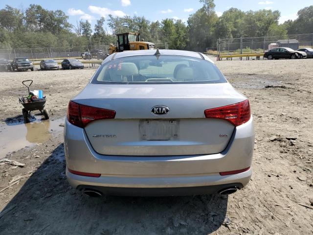 5XXGM4A76DG239966 - 2013 KIA OPTIMA LX SILVER photo 6