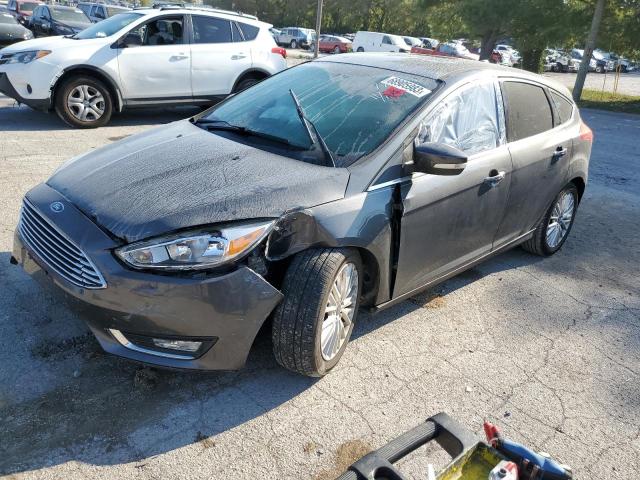 1FADP3N22GL237788 - 2016 FORD FOCUS TITANIUM GRAY photo 1