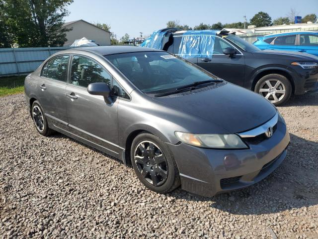 2HGFA1F50BH509487 - 2011 HONDA CIVIC LX GRAY photo 4