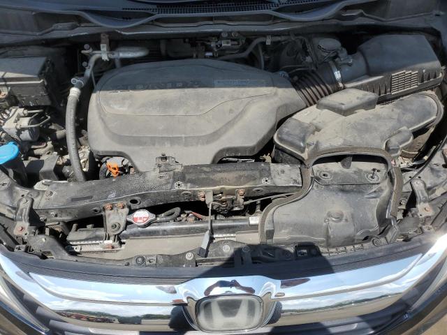 5FNRL6H76JB023434 - 2018 HONDA ODYSSEY EXL Noir photo 12