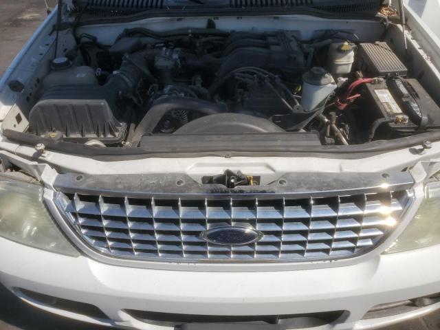 1FMDU73K55ZA76162 - 2005 FORD EXPLORER XLT WHITE photo 11