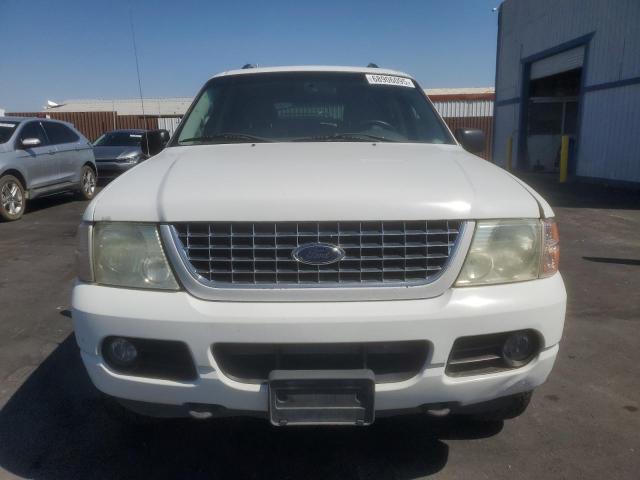 1FMDU73K55ZA76162 - 2005 FORD EXPLORER XLT WHITE photo 5
