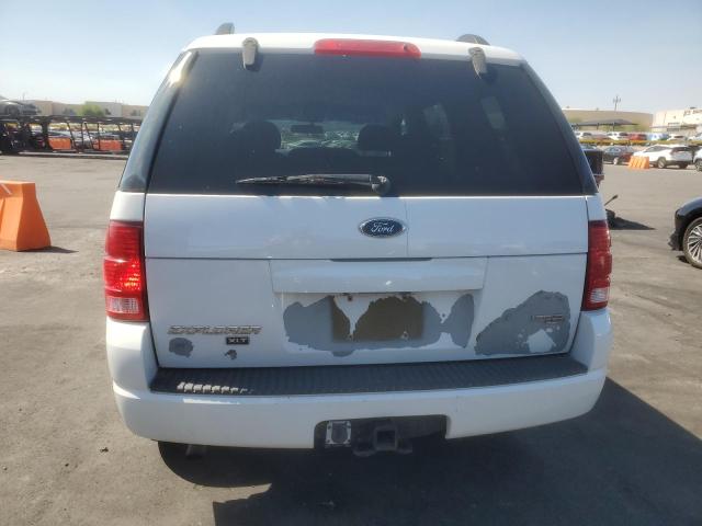 1FMDU73K55ZA76162 - 2005 FORD EXPLORER XLT WHITE photo 6