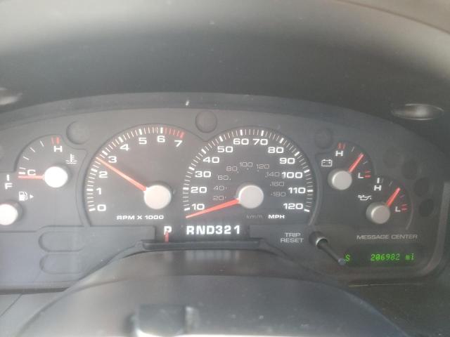 1FMDU73K55ZA76162 - 2005 FORD EXPLORER XLT WHITE photo 9