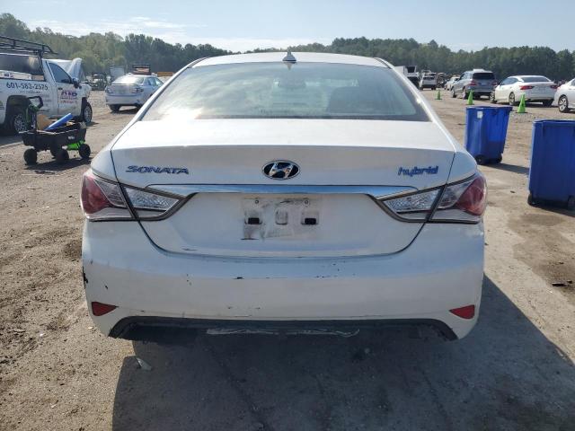 KMHEC4A45DA078310 - 2013 HYUNDAI SONATA SE HYBRID SILVER photo 6