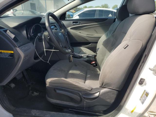 KMHEC4A45DA078310 - 2013 HYUNDAI SONATA SE HYBRID SILVER photo 7