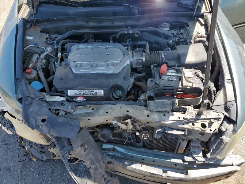 1HGCP36818A023883 - 2008 HONDA ACCORD EXL GREEN photo 11