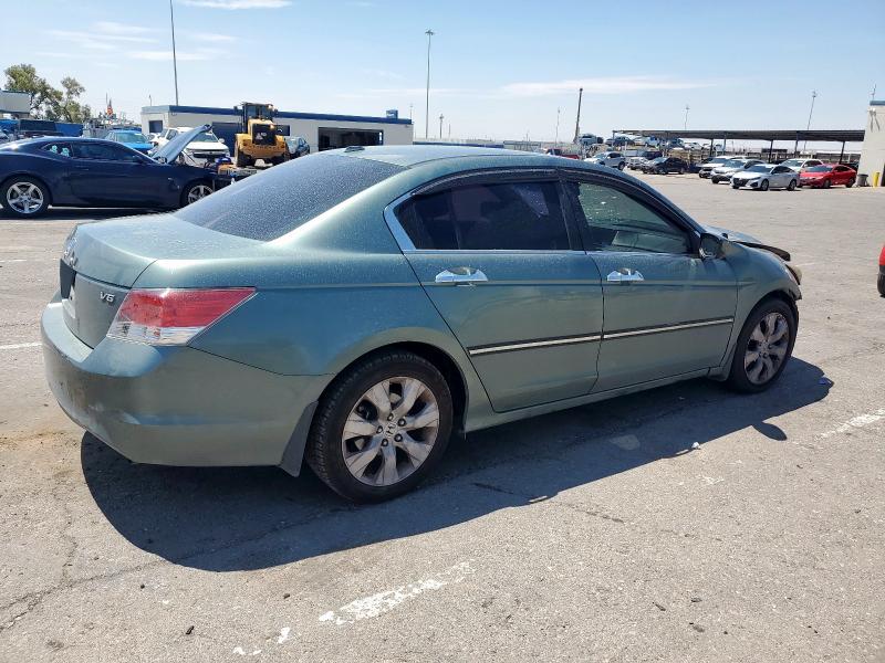 1HGCP36818A023883 - 2008 HONDA ACCORD EXL GREEN photo 3