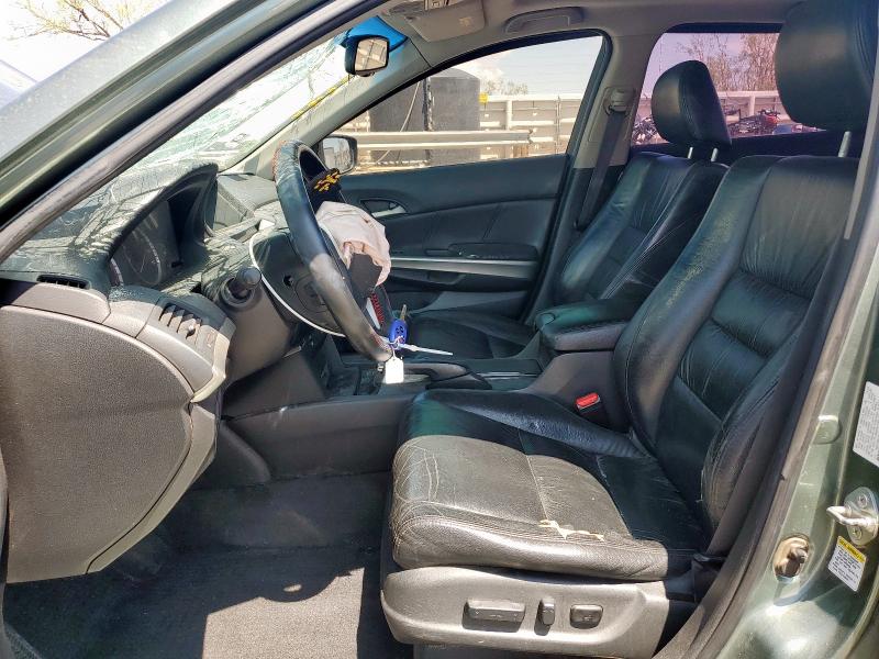 1HGCP36818A023883 - 2008 HONDA ACCORD EXL GREEN photo 7