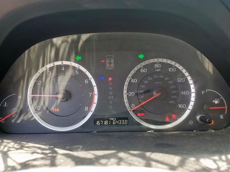 1HGCP36818A023883 - 2008 HONDA ACCORD EXL GREEN photo 9