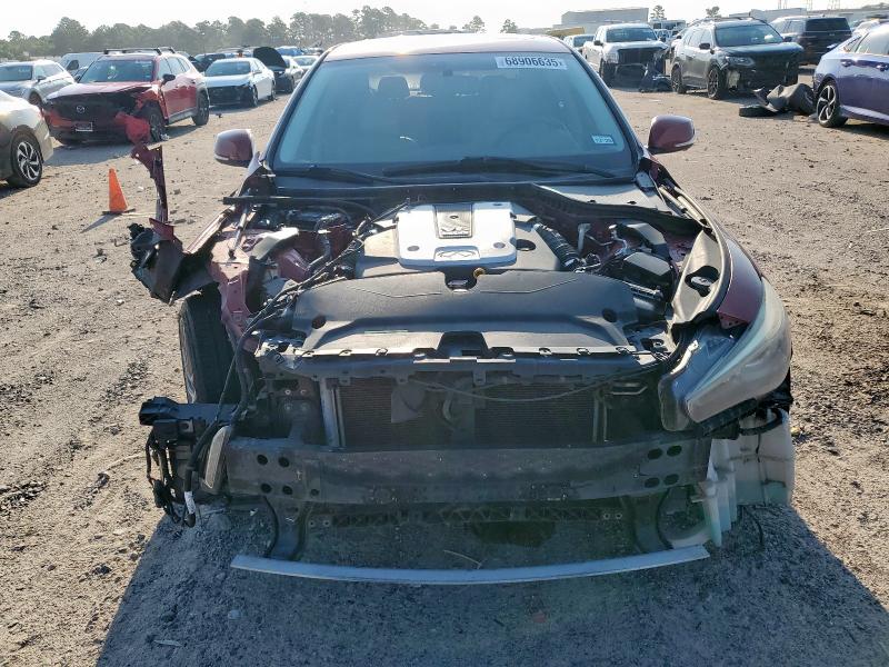 JN1BV7AP2FM336915 - 2015 INFINITI Q50 BASE წითელი ფოტო 5