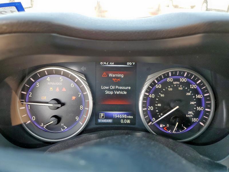 JN1BV7AP2FM336915 - 2015 INFINITI Q50 BASE წითელი ფოტო 9