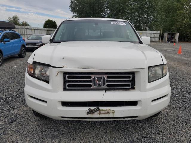 2HJYK16516H566769 - 2006 HONDA RIDGELINE RTL WHITE photo 5