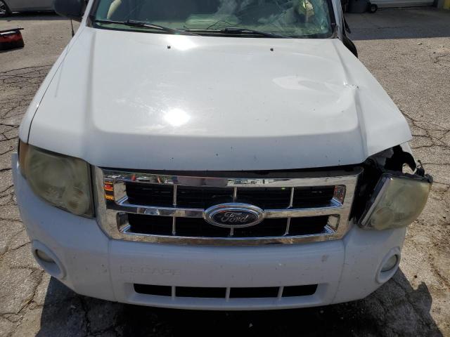 1FMCU93128KD75863 - 2008 FORD ESCAPE XLT WHITE photo 12