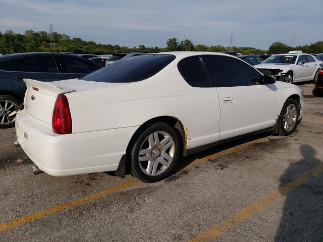 2G1WK151X69321627 - 2006 CHEVROLET MONTE CARL LT WHITE photo 3