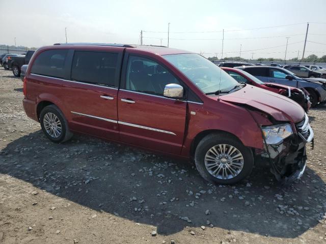 2C4RC1CG1ER341255 - 2014 CHRYSLER TOWN & COU TOURING L RED photo 4