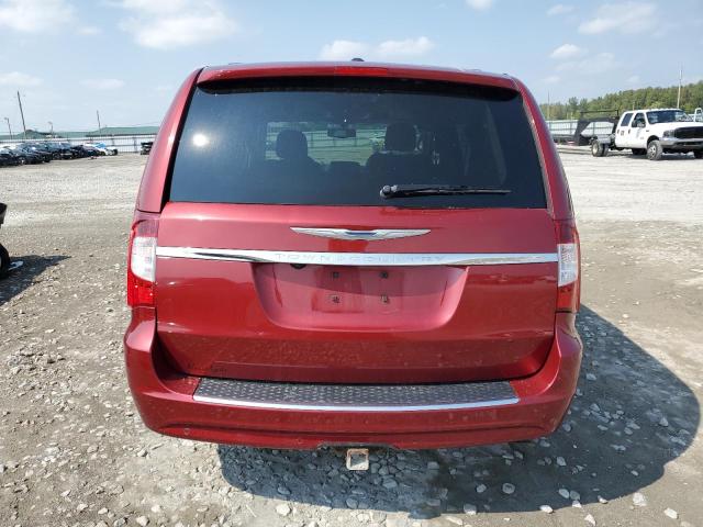 2C4RC1CG1ER341255 - 2014 CHRYSLER TOWN & COU TOURING L RED photo 6