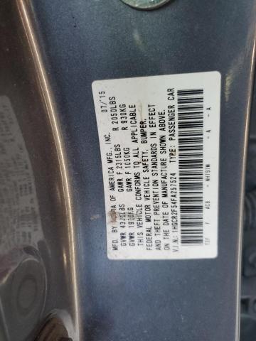 1HGCR2F54FA257524 - 2015 HONDA ACCORD SPORT 灰色 照片 13