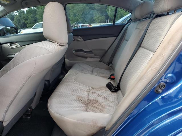 19XFB2F50FE018467 - 2015 HONDA CIVIC LX BLUE photo 10