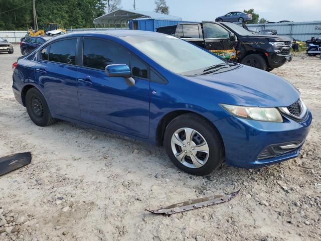19XFB2F50FE018467 - 2015 HONDA CIVIC LX BLUE photo 4