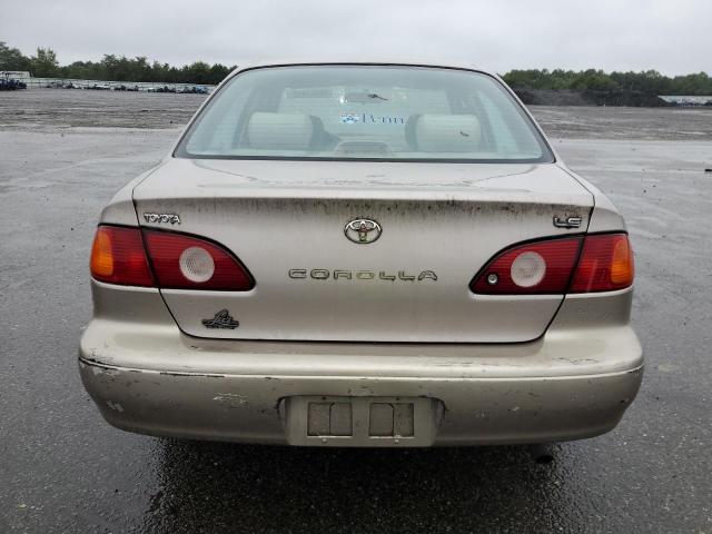 2T1BR12E01C416716 - 2001 TOYOTA COROLLA CE TAN photo 6