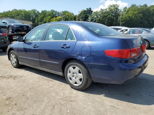 1HGCM564X5A048004 - 2005 HONDA ACCORD LX BLUE photo 2