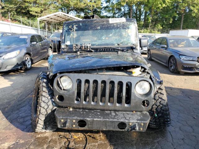 1C4AJWBG2DL643212 - 2013 JEEP WRANGLER SAHARA BLACK photo 5