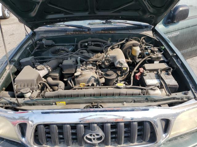 5TEGM92N91Z770683 - 2001 TOYOTA TACOMA DOUBLE CAB PRERUNNER GREEN photo 11