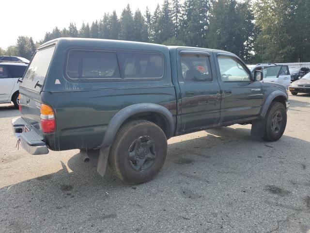 5TEGM92N91Z770683 - 2001 TOYOTA TACOMA DOUBLE CAB PRERUNNER GREEN photo 3
