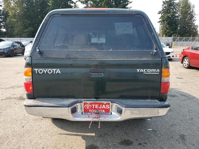 5TEGM92N91Z770683 - 2001 TOYOTA TACOMA DOUBLE CAB PRERUNNER GREEN photo 6