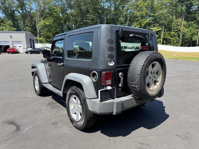 1J4FA24197L165201 - 2007 JEEP WRANGLER X BLACK photo 2