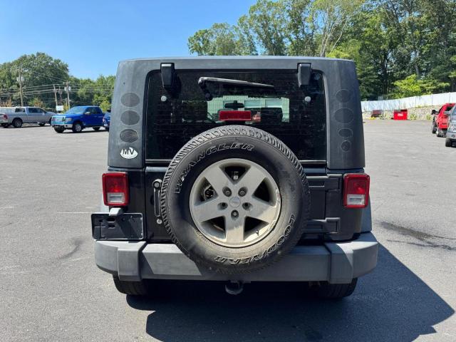 1J4FA24197L165201 - 2007 JEEP WRANGLER X BLACK photo 6