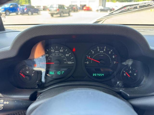 1J4FA24197L165201 - 2007 JEEP WRANGLER X BLACK photo 7