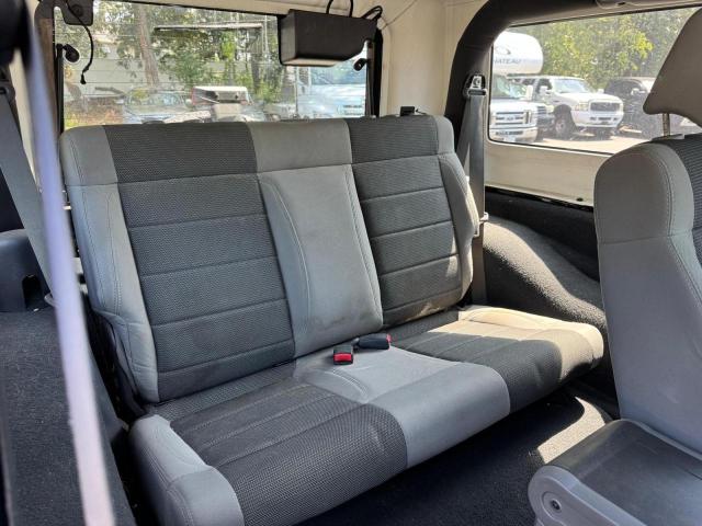 1J4FA24197L165201 - 2007 JEEP WRANGLER X BLACK photo 8