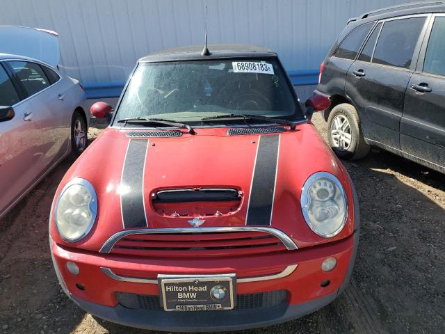 WMWRH335X6TF86786 - 2006 MINI COOPER S RED photo 5